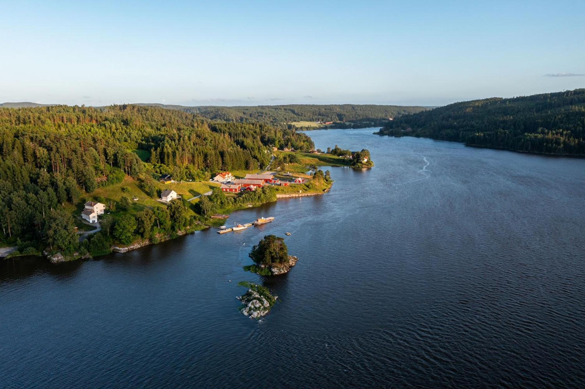 Hyttelaven Pa Furuholmen Sarpsborg Exteriör bild
