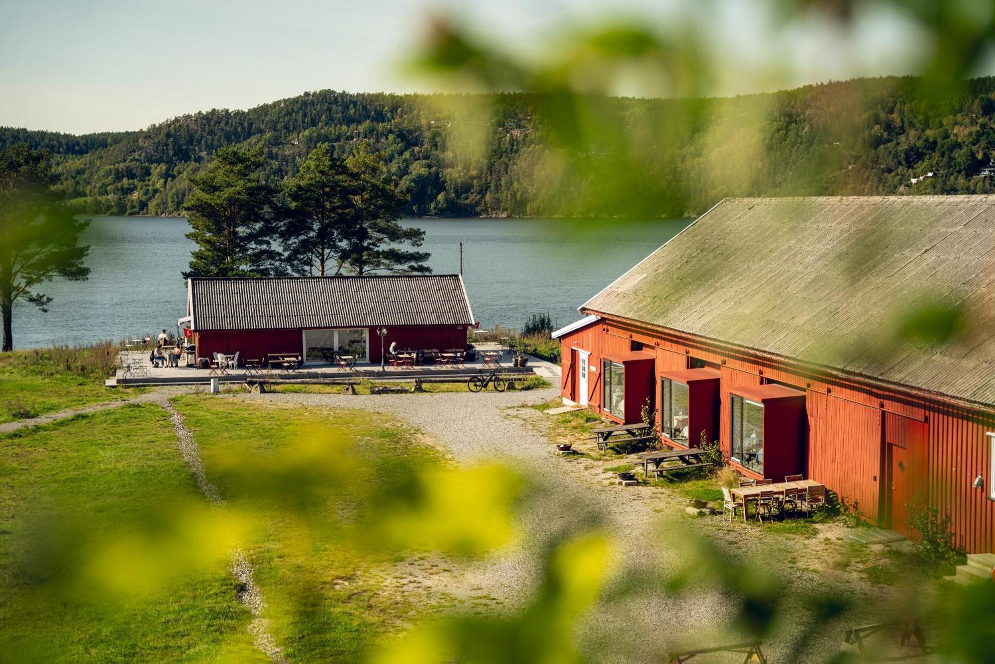 Hyttelaven Pa Furuholmen Sarpsborg Exteriör bild